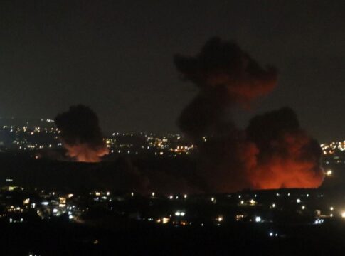 Μπαράζ ολονύκτιων βομβαρδισμών στη Βηρυτό και νότιο Λίβανο