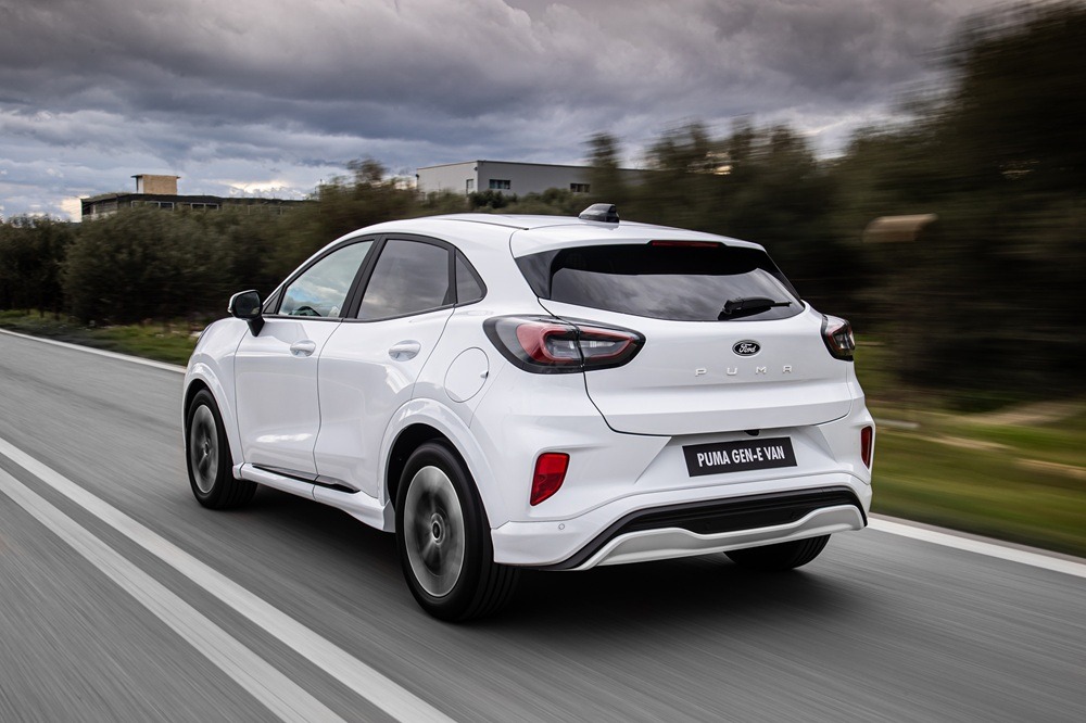 FORD Puma Gen-E Van: «Ελληνική» επαγγελματική πατέντα