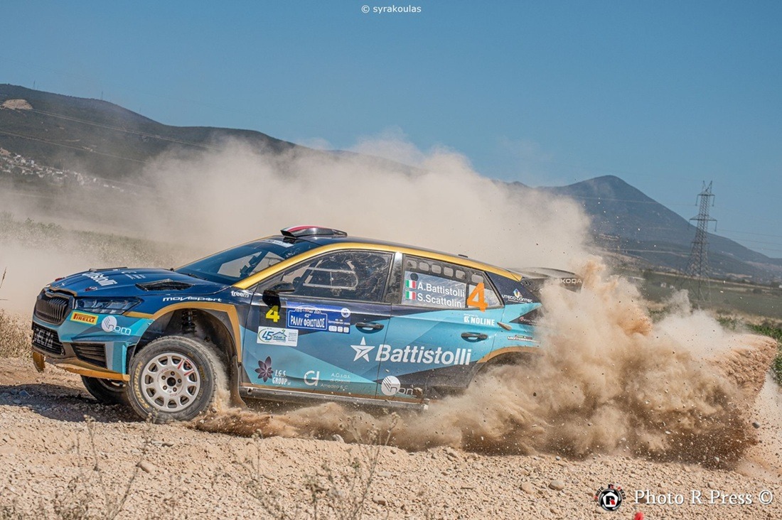 42ο Ράλι Φθιώτιδας: Κυρίαρχος ο Battistolli με SKODA Fabia RS Rally2