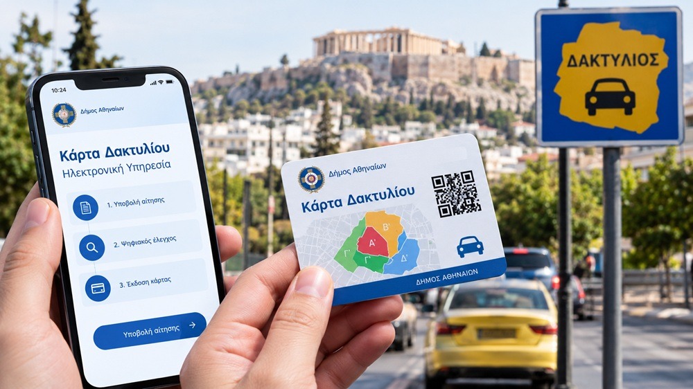 Δακτύλιος Αθήνας: Ψηφιακά η ειδική κάρτα – Ποιοι δικαιούνται και πώς θα την εκδώσετε